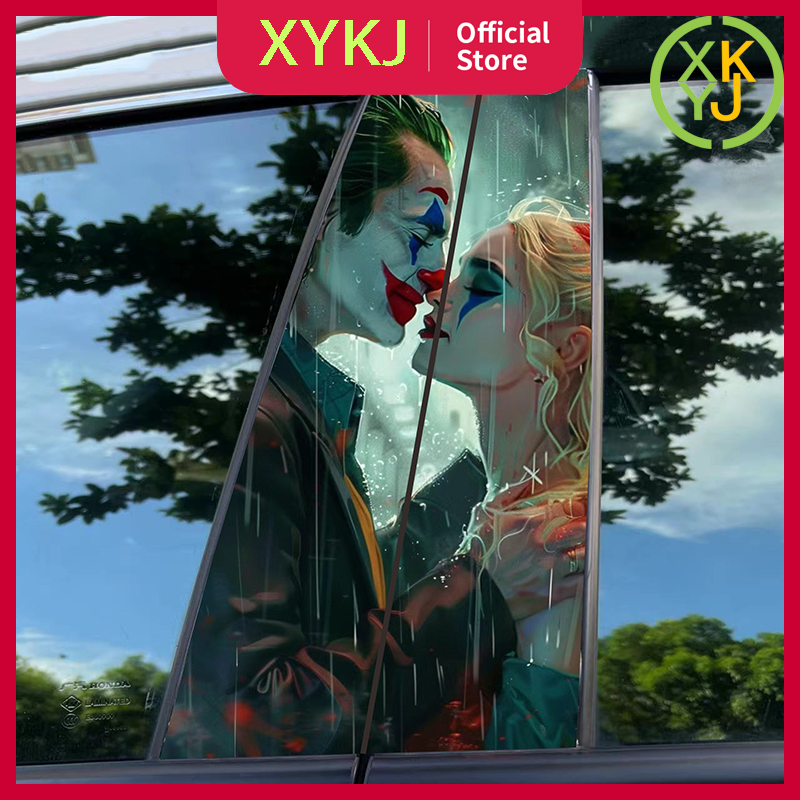 XYKJ Stiker Pilar Pintu Mobil Satu Set Kanan Kiri Stiker Pilar Mobil Variasi Universal Harga 43,588 Ringgit*Penghantaran Percuma
