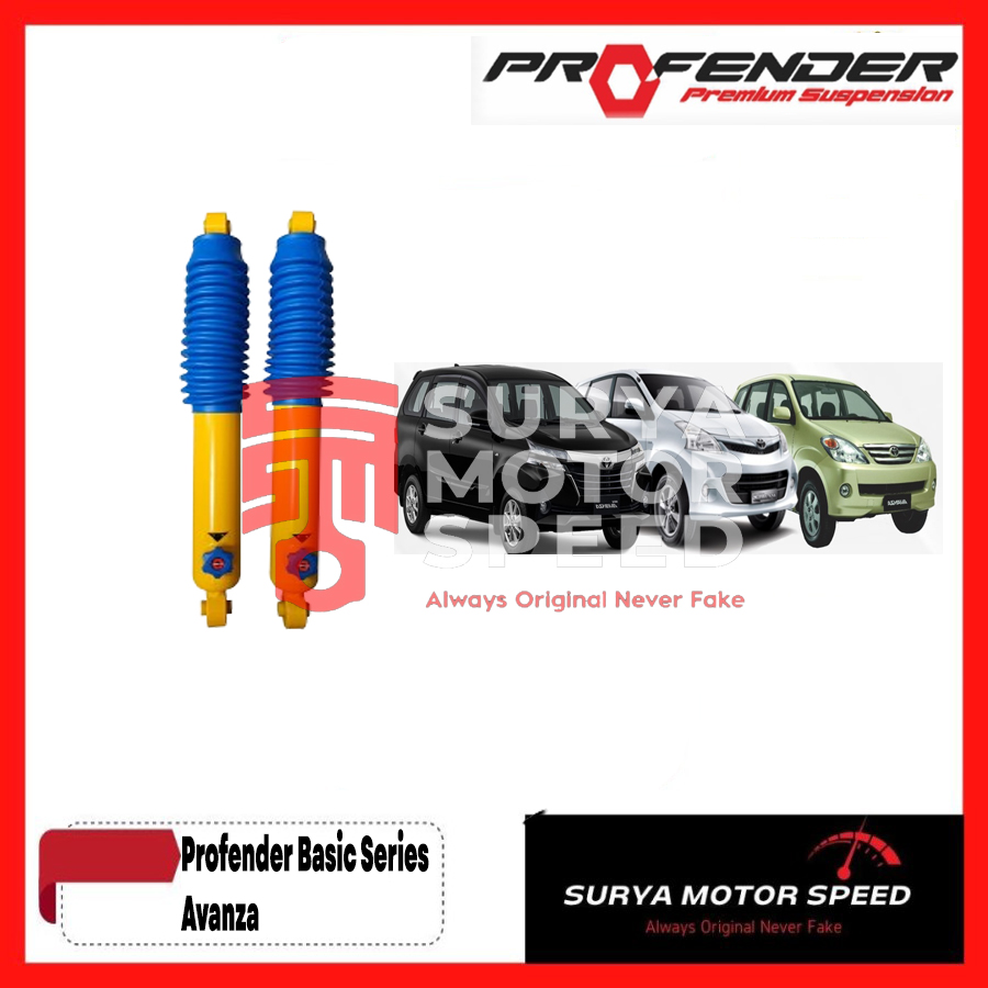 Shockbecker PROFENDER Basic Series Toyota Daihatsu Avanza Xenia Rush Terios Harga 3,193,000 rupiah*Gratis Ongkir