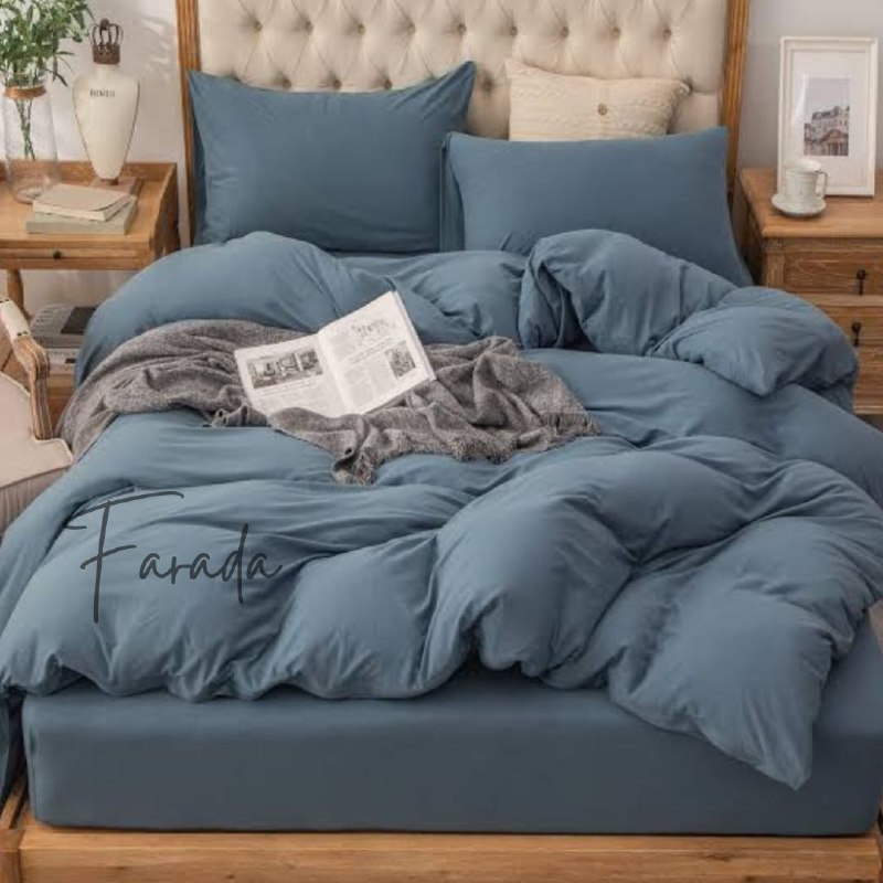 Bedcover set aesthetic Dark Colour twotone