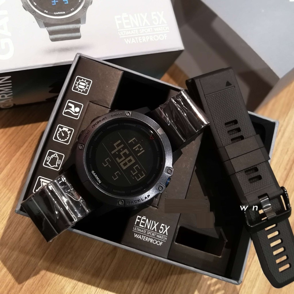 !! JAM Tangan Paket Garmin Paket Free Tali Rubber JAM Tangan Fashion Pria Terlaris & Termurah JAM Untu…