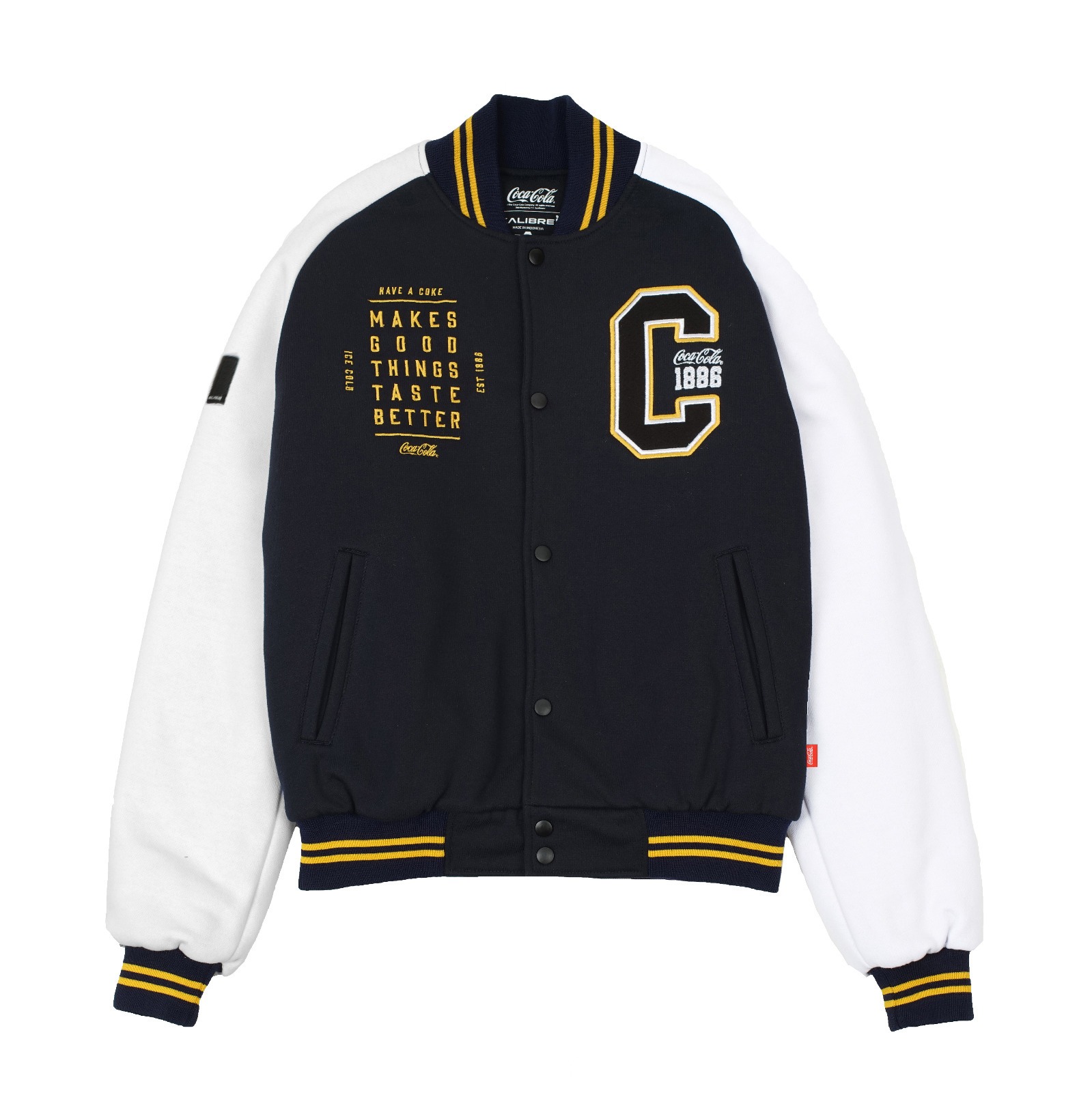 Kalibre Jaket Varsity Coca-Cola Navy-White 970487 Harga 750,000 rupiah*Gratis Ongkir