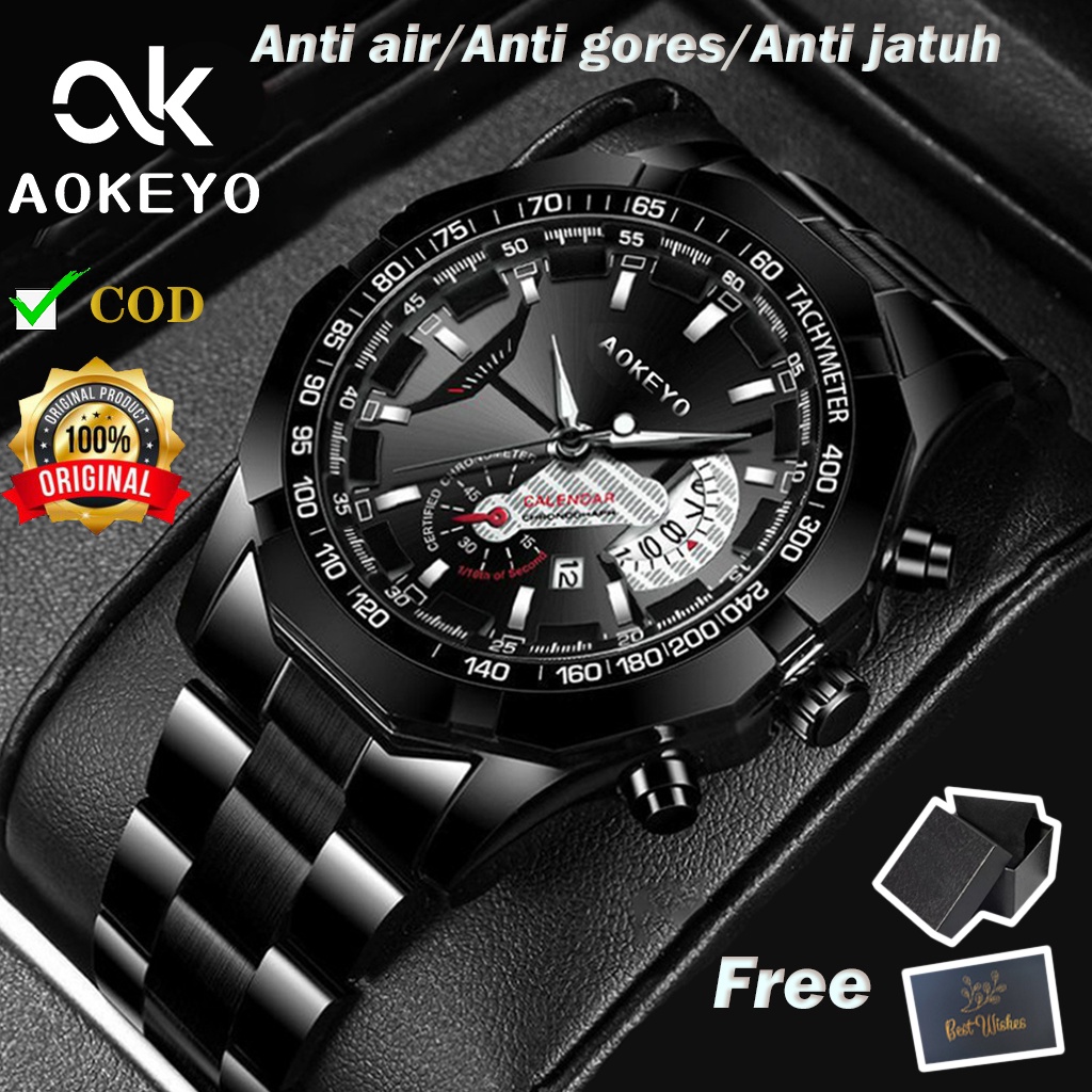 	 Aokeyo Shopjam Tangan Priajam Tangan Tahan Airjam Tangan Anti Karatjam Tangan Originalstainlees Stee 	