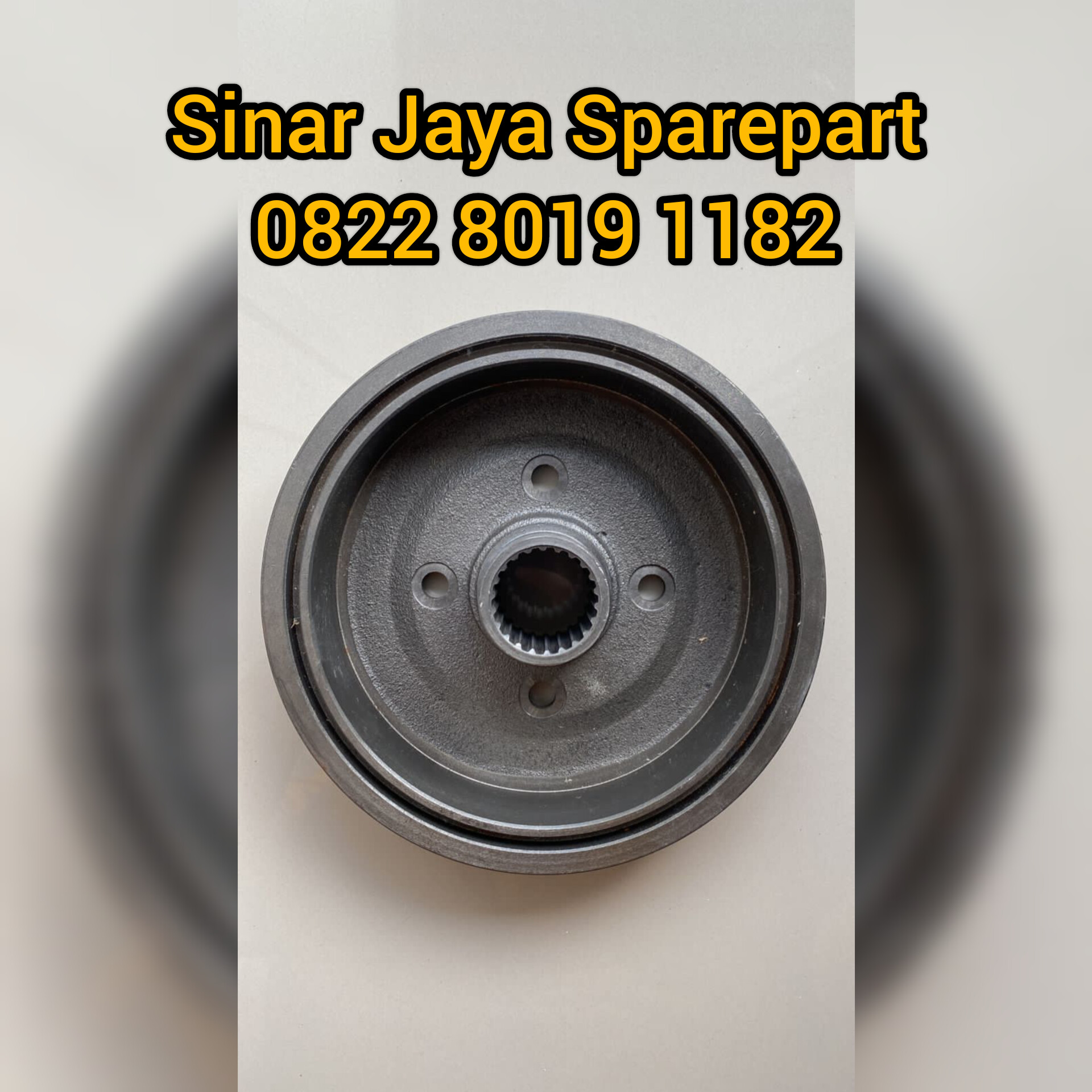 Tromol Rem Tangan Toyota Dyna 125LT Hino Dutro 125LT 46501-36180 Harga 650,000 rupiah*Gratis Ongkir