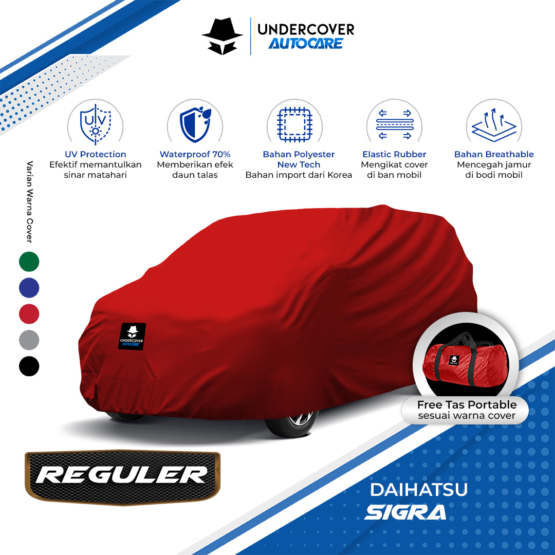 Undercover Autocare - Cover Mobil Daihatsu Sigra Reguler Harga 293,000 rupiah*Gratis Ongkir