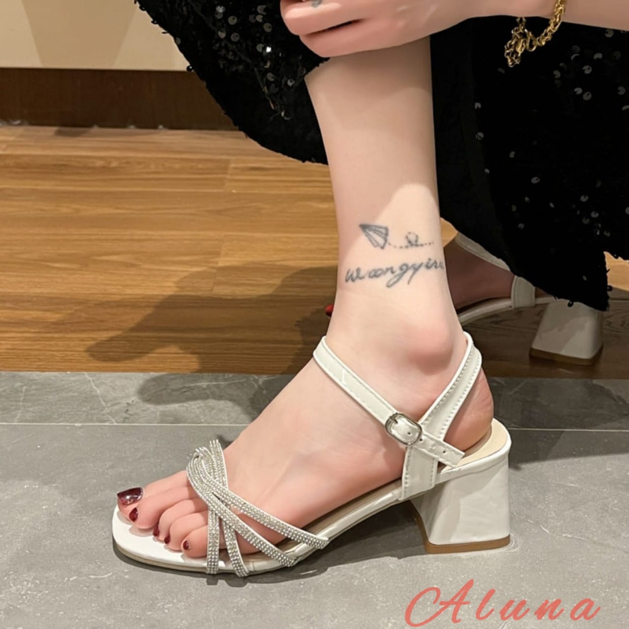 Heel Sandals Daraz Online Ladies Shoes SCS Women Fashion Block