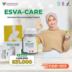 Obat Kolesterol Tinggi Herbal Jantung Koroner BPOM Esva Care Autoimuncare