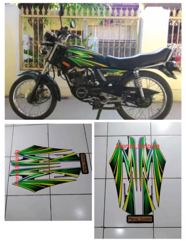 Jual Striping Rx King 03 Merah Ori Terbaru Oct 22 Lazada