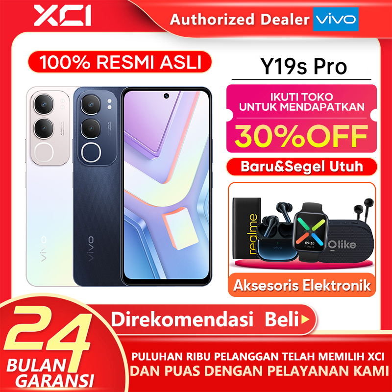 Hp Vivo Y19S Pro 4/64Gb 4/128Gb 6/128Gb Ram 6Gb+6Gb Extended Rom 128Gb Latest Vivo 2025 Official Guarantee Giá 1,599,000 Đồng*Miễn phí vận chuyển