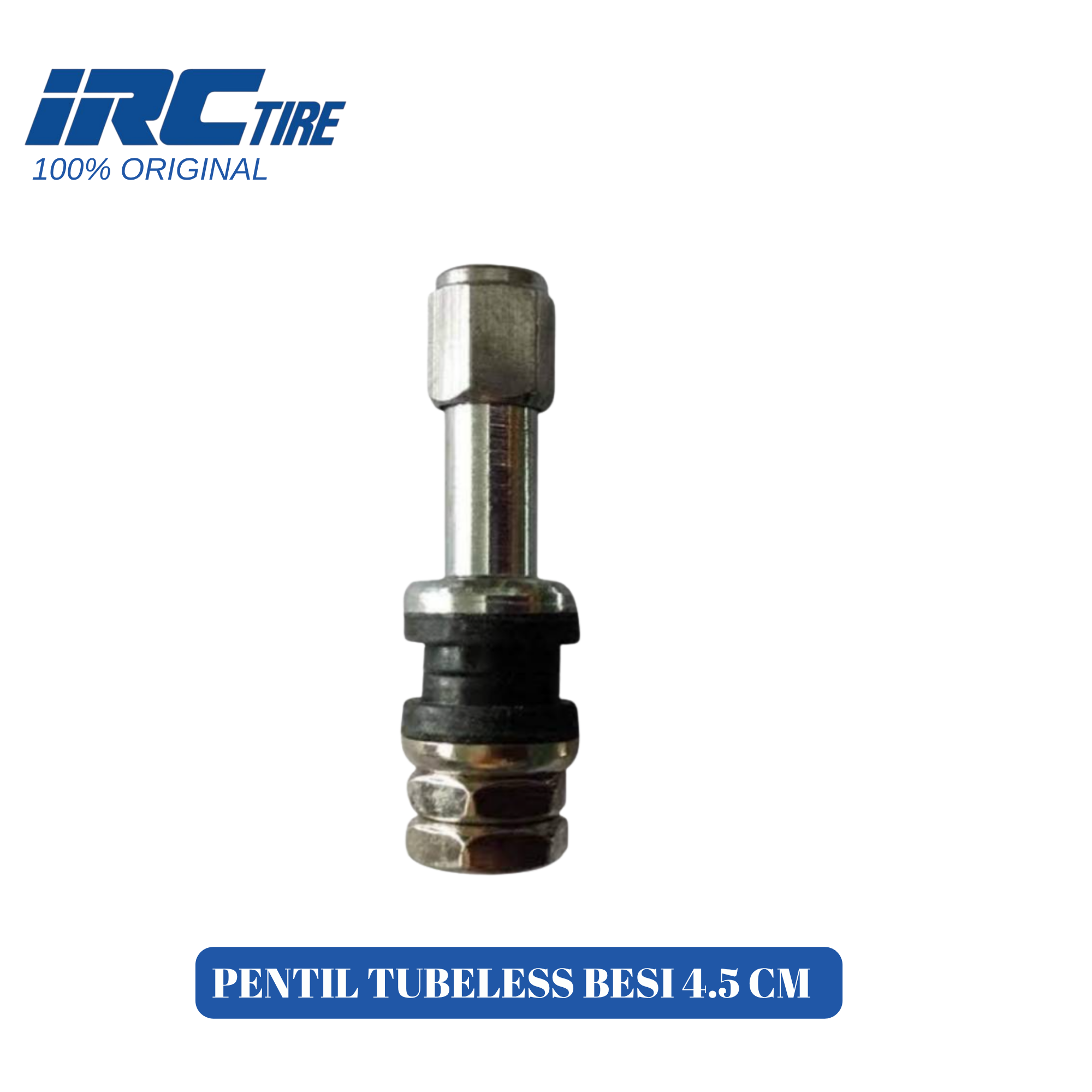 Tubeless tire valve fits tubles IRC Matic/Cub/sport ring 12 / 13 / 14 / 17 etc Harga 3,200 rupiah*Gratis Ongkir