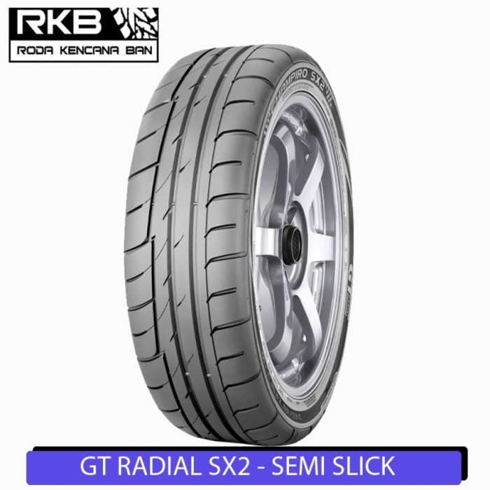 Ban Mobil GT Radial Champiro SX2 235/40 R18 Ban Mobil semi slick slalom drag Harga 1,365,000 rupiah*Gratis Ongkir