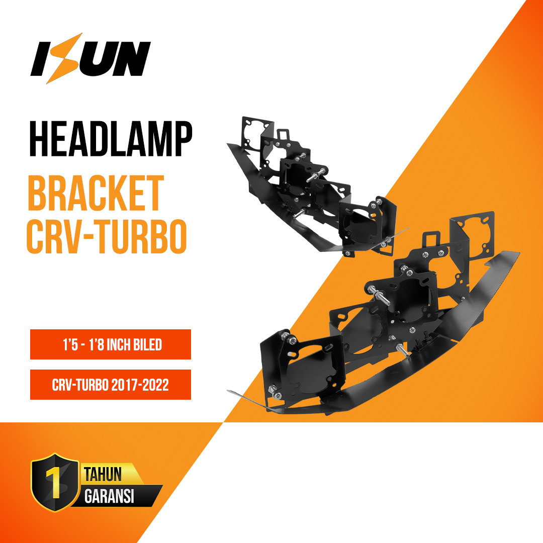 Isun Bracket Retrofit Biled Matrix Mx1 1.5Inch for Crv-Turbo 2017-2022 Thickness 2mm Harga 525,000 rupiah*Gratis Ongkir