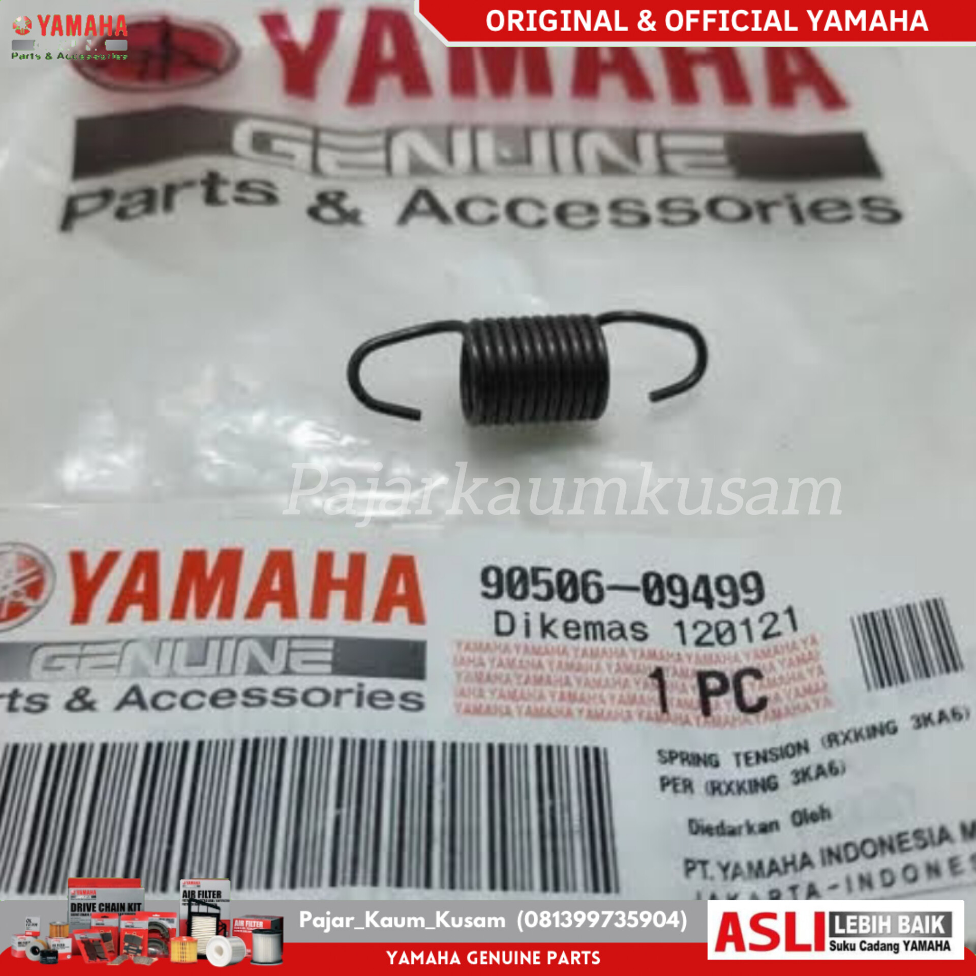 PER STOPPER STOPER BOTOLAN RASIO RX KING ORIGINAL. 90506-09499.SPRING,TENSION Giá 15,000 Đồng*Miễn phí vận chuyển
