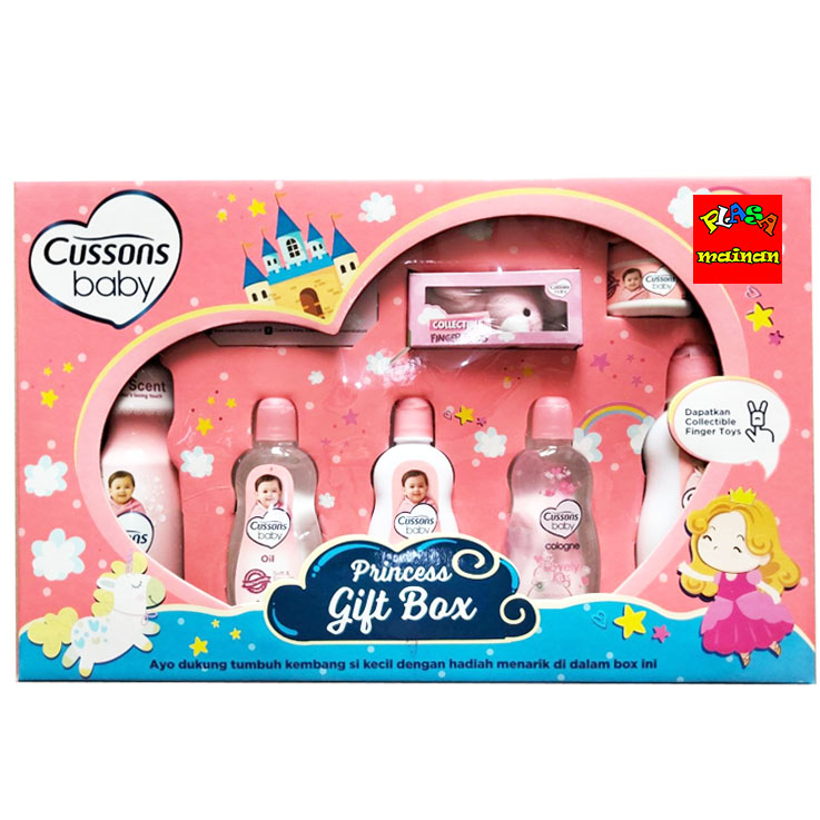 Cussons Baby hadiah box - Perlengkapan Mandi Bayi 1 Set