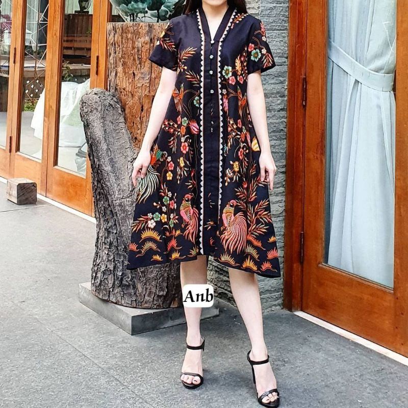 Beli Model Dress Simple Elegan Batik Online Harga Terbaik | Lazada Indonesia