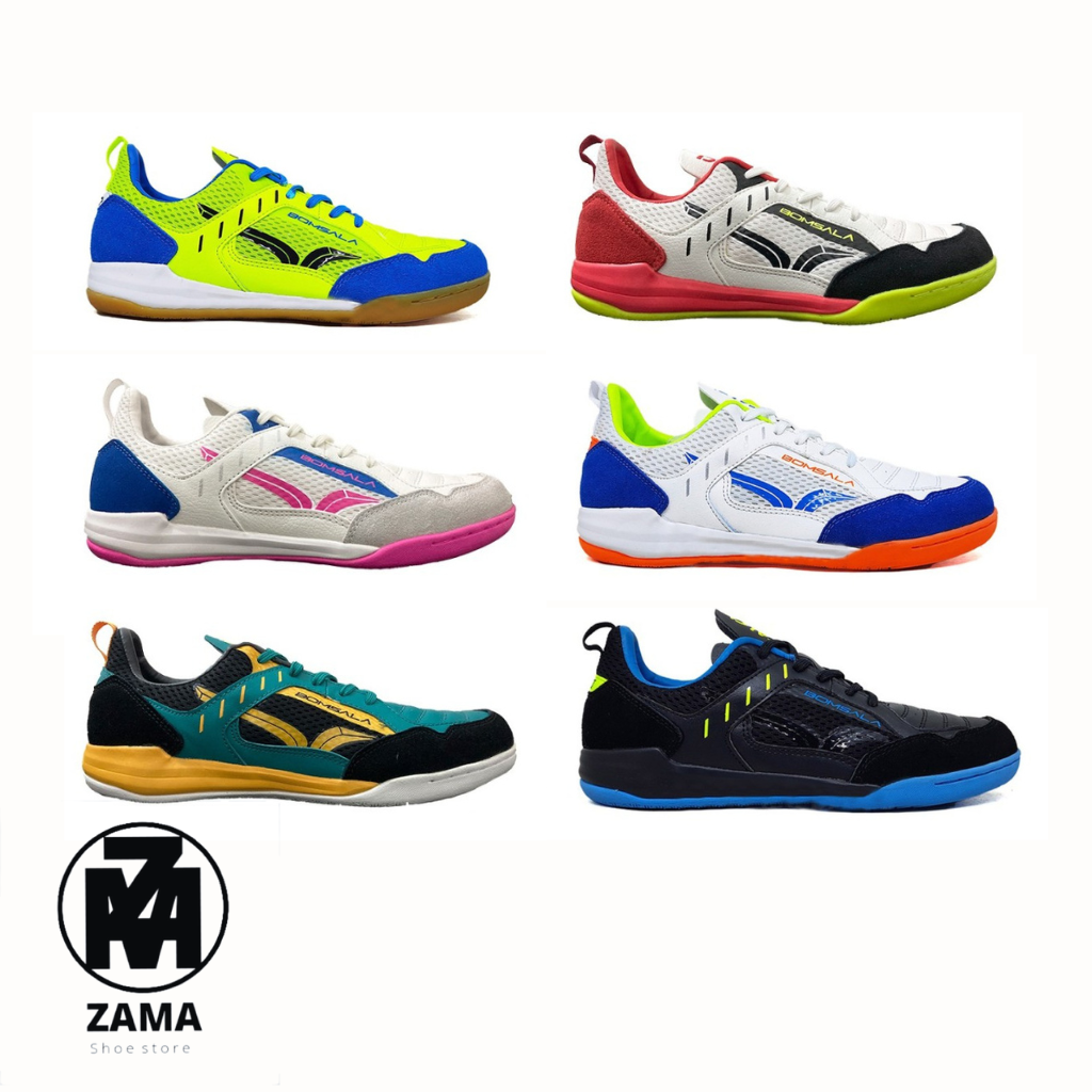 SEPATU FUTSAL CALCI BOMSALA FESTIVO WARNA White