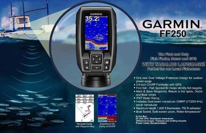 Garmin Gps Ff250 Fishfinder / Garmin Fish Finder Gps Ff 250