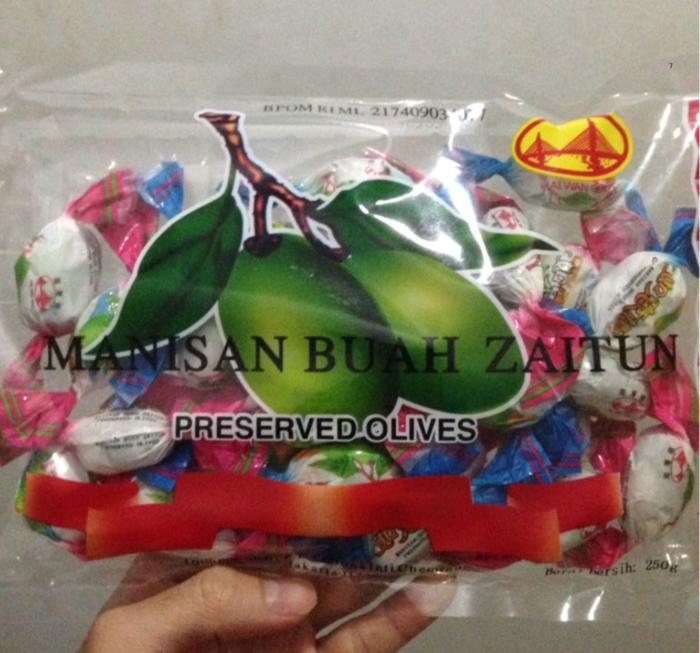 Hai Wan Qiao Manisan Buah Zaitun Kana Tanpa Biji Permen Imlek Chinese New Years China Hai wan qiao 250โฆ