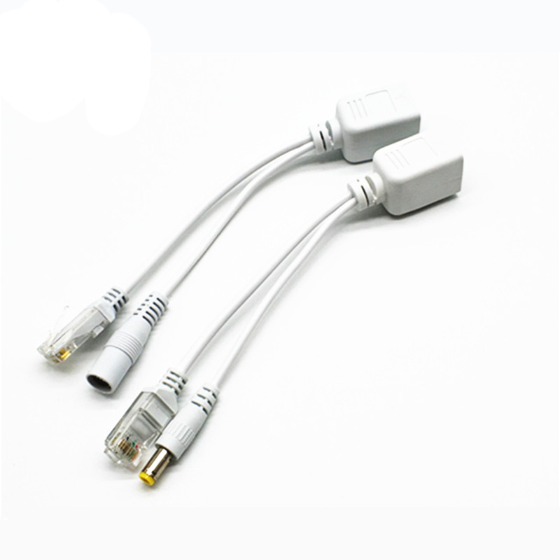 POE Splitter Injector Cable Kabel POE Rj45 Set for CCTV