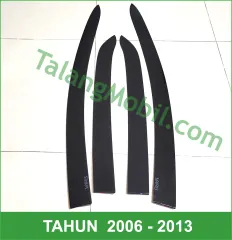 Talang Air Mobil Toyota Yaris Lama model slim rata datar flat perekat 3M tahun 2006-2013