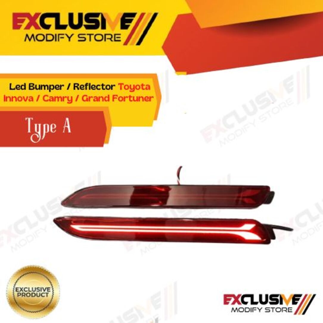 Led cat eyes/led bumper Toyota Innova/Camry/Grand Fortuner a Harga 220,000 rupiah*Gratis Ongkir