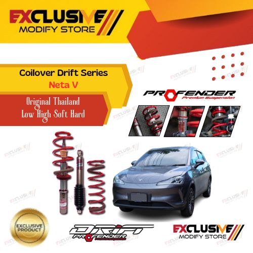 Coilover drift series Neta v Profender original Thailand Low High soft hard adjustable Giá 10,970,000 Đồng*Miễn phí vận chuyển