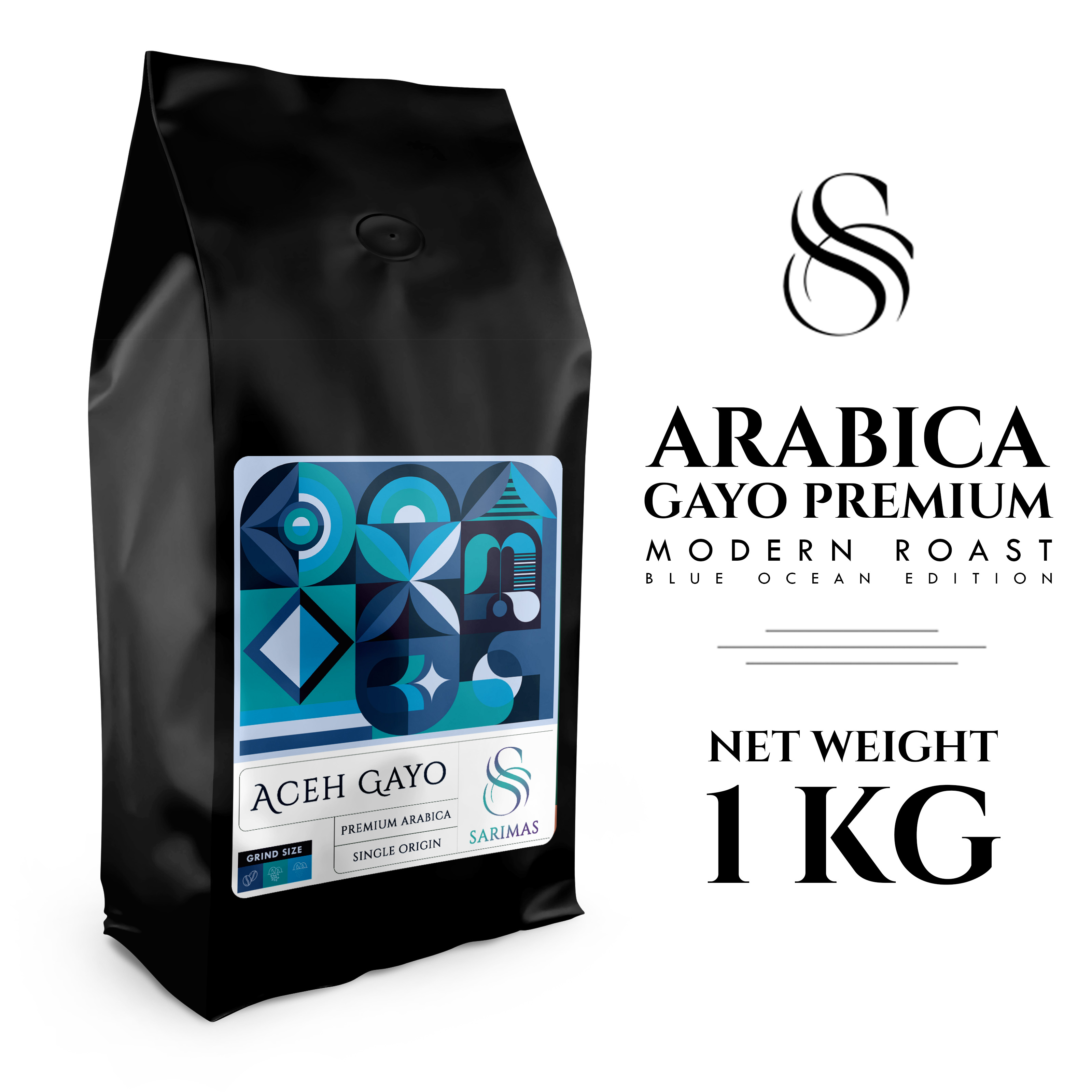 Kopi Arabica Gayo Super 1KG Sarimas Fresh Roasted
