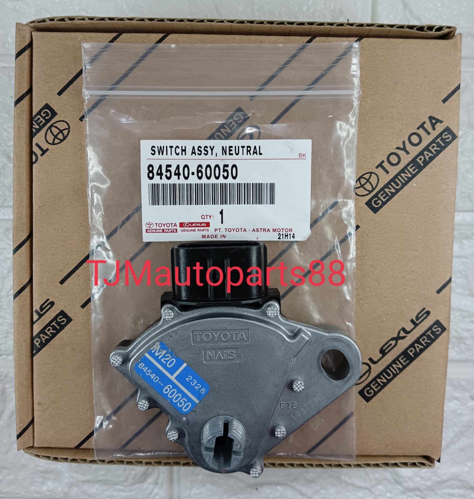 SWITCH NETRAL NEUTRAL MATIC INNOVA FORTUNER up 84540-60050 ORIGINAL Harga 1,000,000 rupiah*Gratis Ongkir