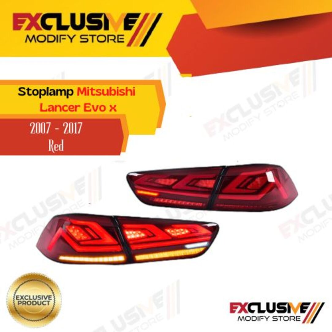 Stoplamp new Lancer EX/Evo X 2007 - 2017 Red Harga  6,500,000 Ringgit*Penghantaran Percuma