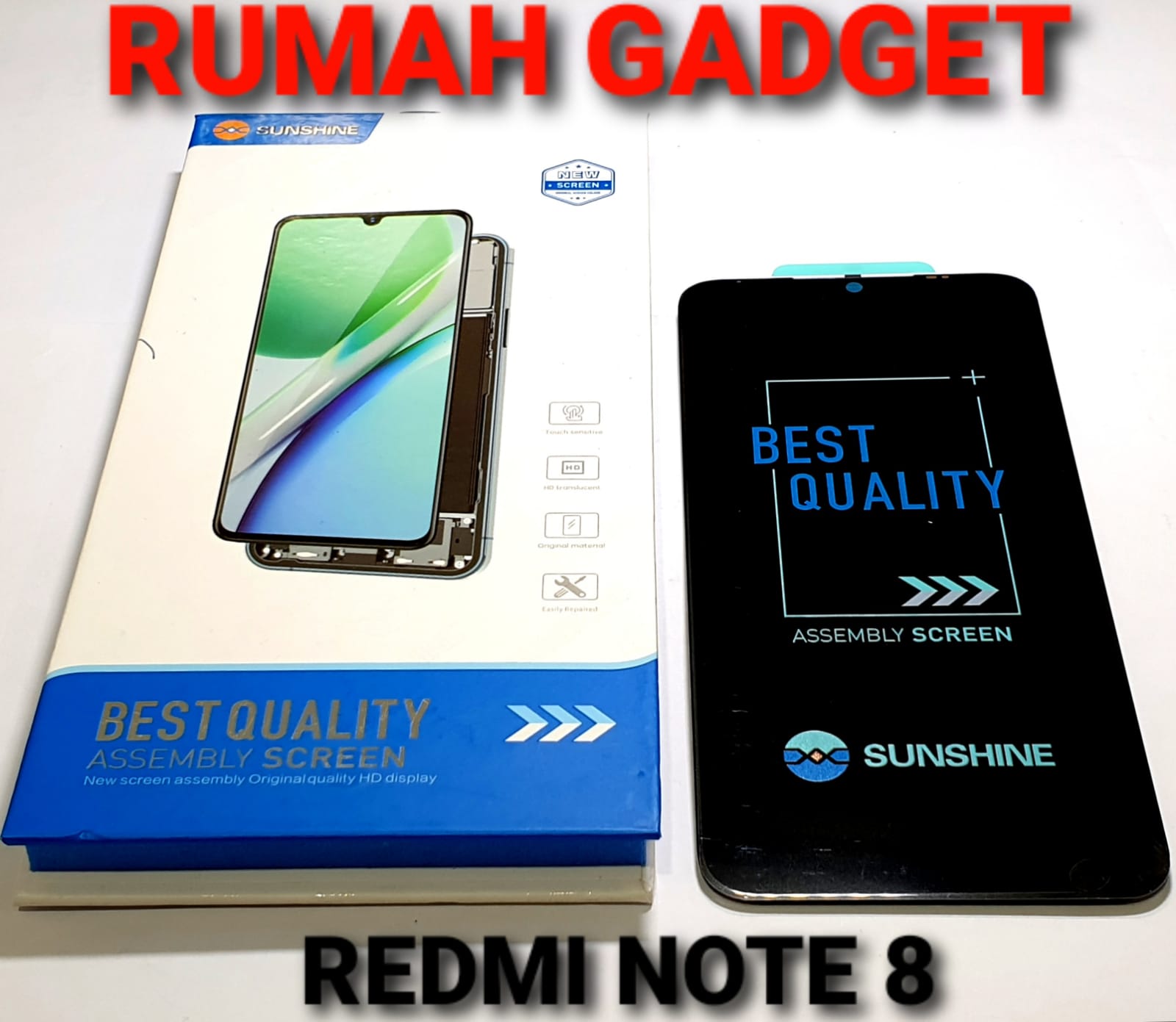 LCD REDMI NOTE 8 FULLSET TOUCHSCREEN Harga  108,000 Ringgit*Penghantaran Percuma