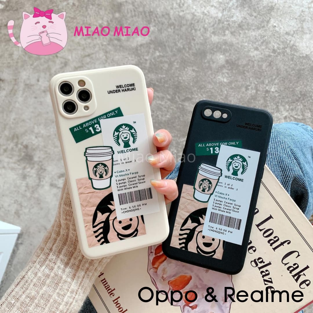 casing hp xiaomi redmi 6a starbucks