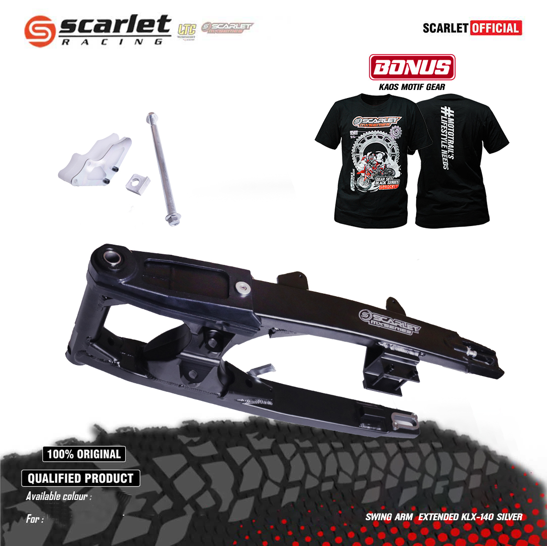 Scarlet Racing - Swing Arm Swing Arm Klx-140 Extended Version Harga 2,715,000 rupiah*Gratis Ongkir