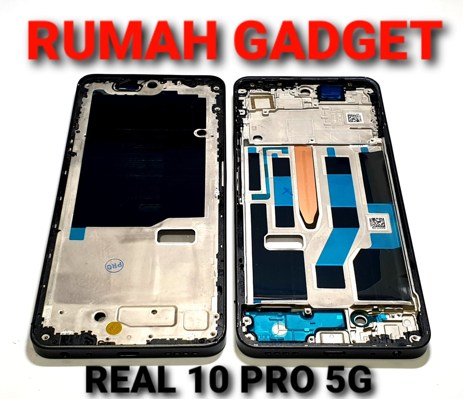 BAZEL MIDDLE FRAME TATAKAN LCD RLME 10 PRO 5G BLACK MATTER Harga  60,000 Ringgit*Penghantaran Percuma
