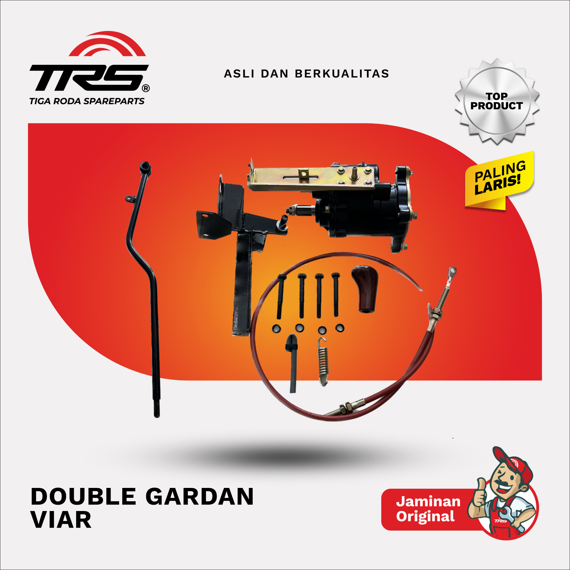 Double Axle Additional Hi Lo Viar Kaisar Tossa Jialing Nozomi Etc [Trs] Harga 1,338,750 rupiah*Gratis Ongkir