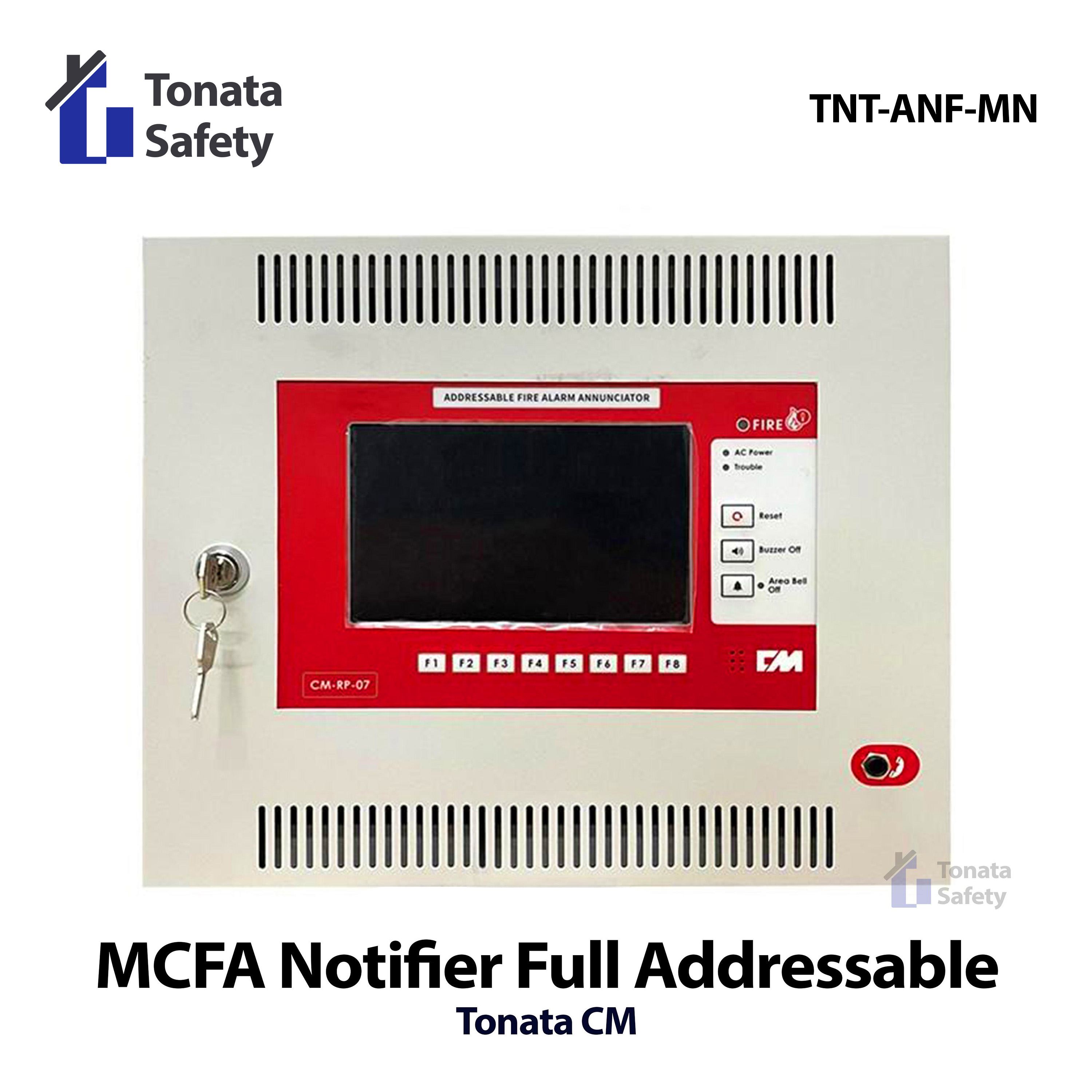 Annunciator fire alarm control panel full addressable cm Notifier Harga 30,350,000 rupiah*Gratis Ongkir