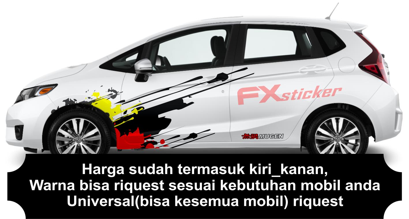 Stiker Termurah Stiker Mobil Cutting Sticker Striping Motif Bercak 3D Warna Cocok Kesemua Mobil Compatible All Car Lazada Indonesia