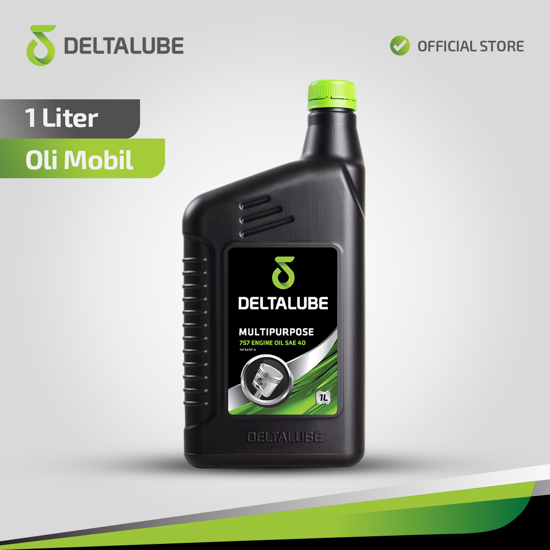 Deltalube Multipurpose 757 SAE 40 1 Liter Harga 93,000 rupiah*Gratis Ongkir