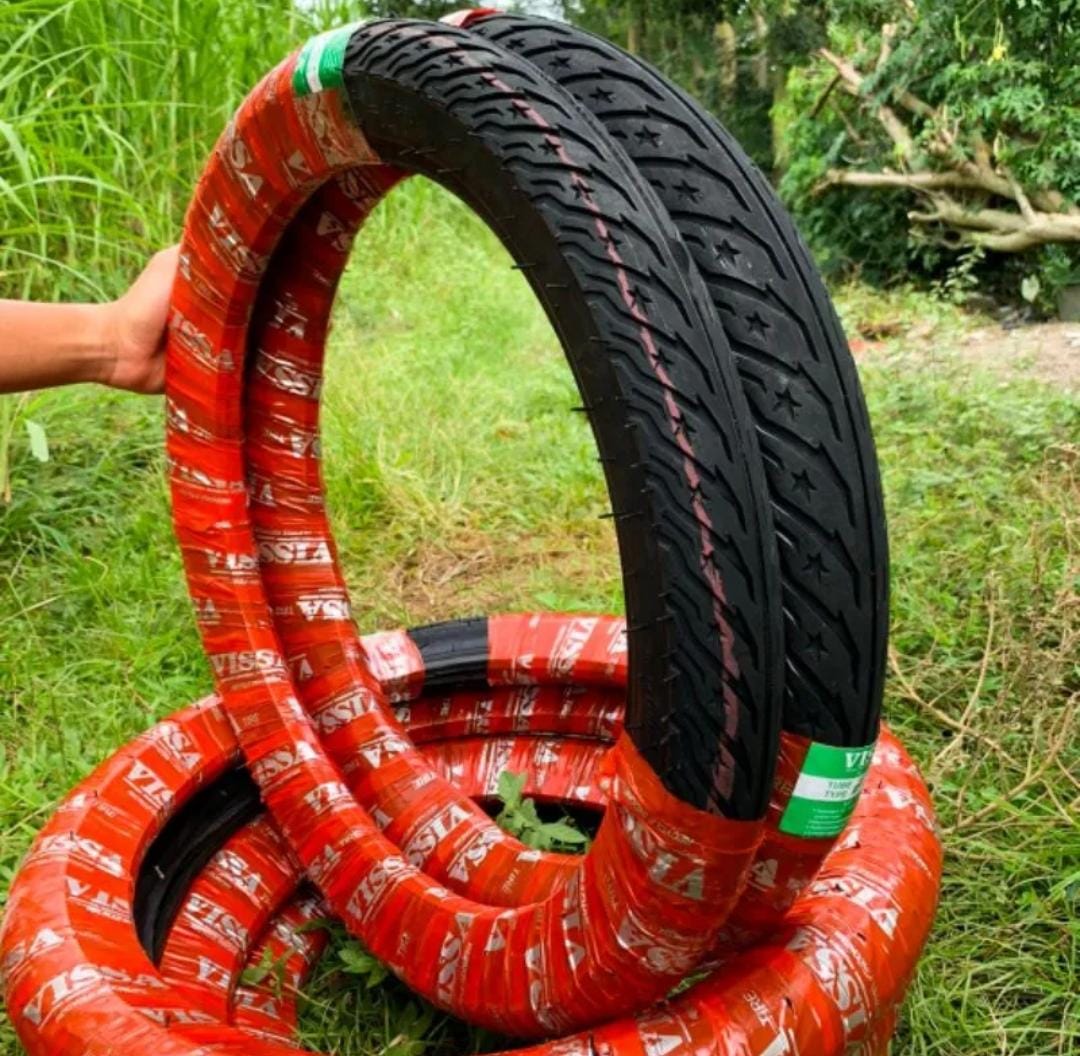 ban bebek ukuran 250-17 dan 275 ring 17 ban revo jupiter vega karisma supra grand Harga 72,000 rupiah*Gratis Ongkir