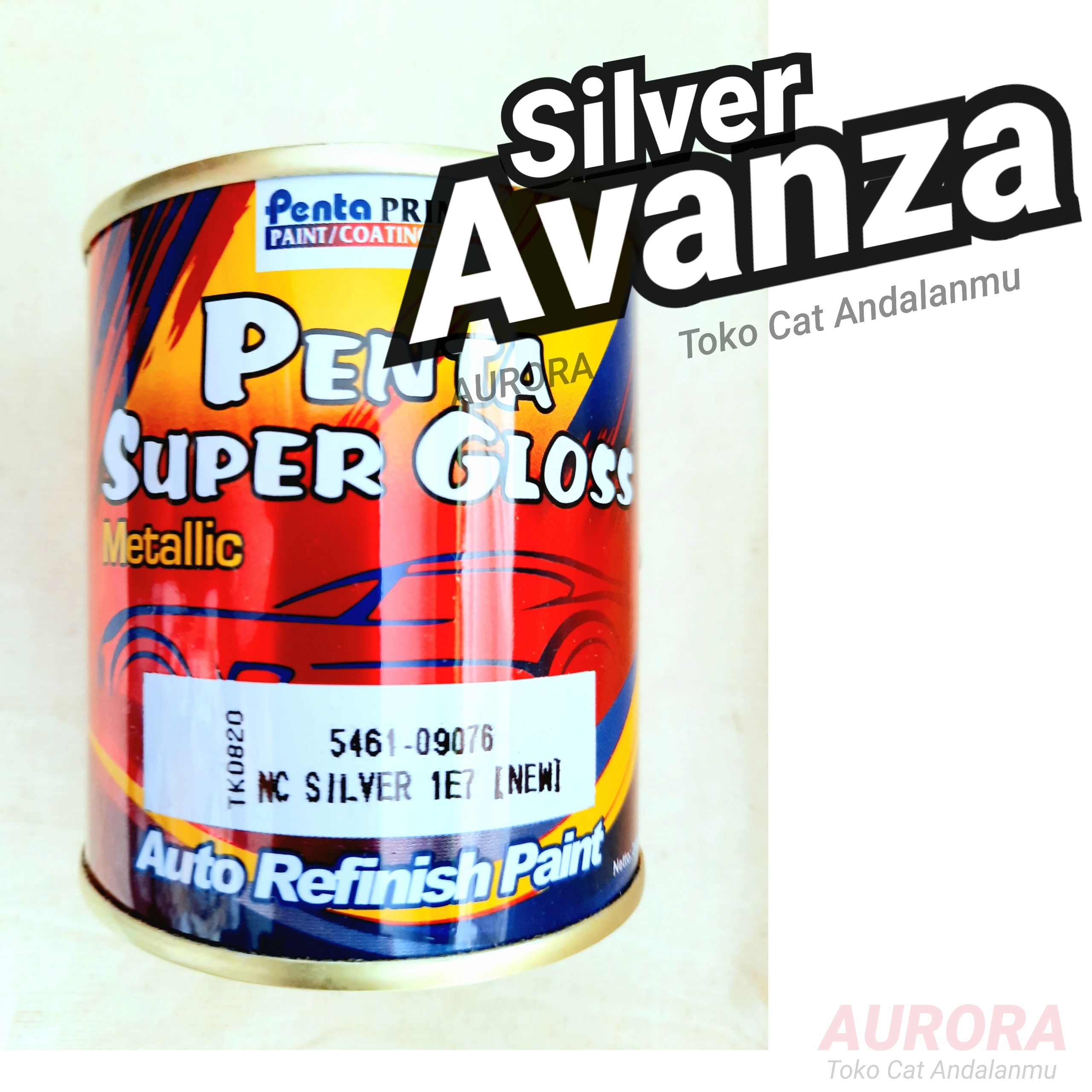 Penta Super Gloss Silver Avanza Xenia Silfer 1E7 Cat Mobil Motor Sepeda Glos Toyota Avansa Senia Giá 50,500 Đồng*Miễn phí vận chuyển