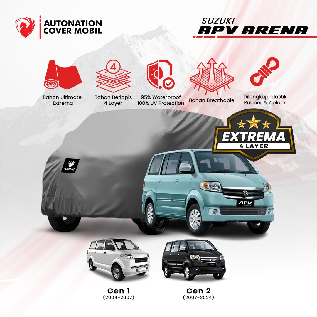 Autonation Garage - Cover Mobil Suzuki APV Arena Extrema 4 Layer Harga  1,161,500 Ringgit*Penghantaran Percuma