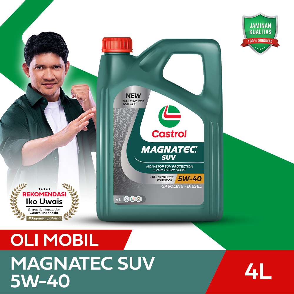 Oli Mesin Mobil Castrol MAGNATEC SUV 5W-40 (4L) Harga 434,000 rupiah*Gratis Ongkir