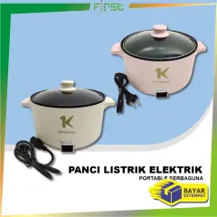 FH-C519 Panci Listrik Eletrik Portable Serbaguna / Pan Anti Lengket Kukusan Stainless / Electric Cooker Multifungsi