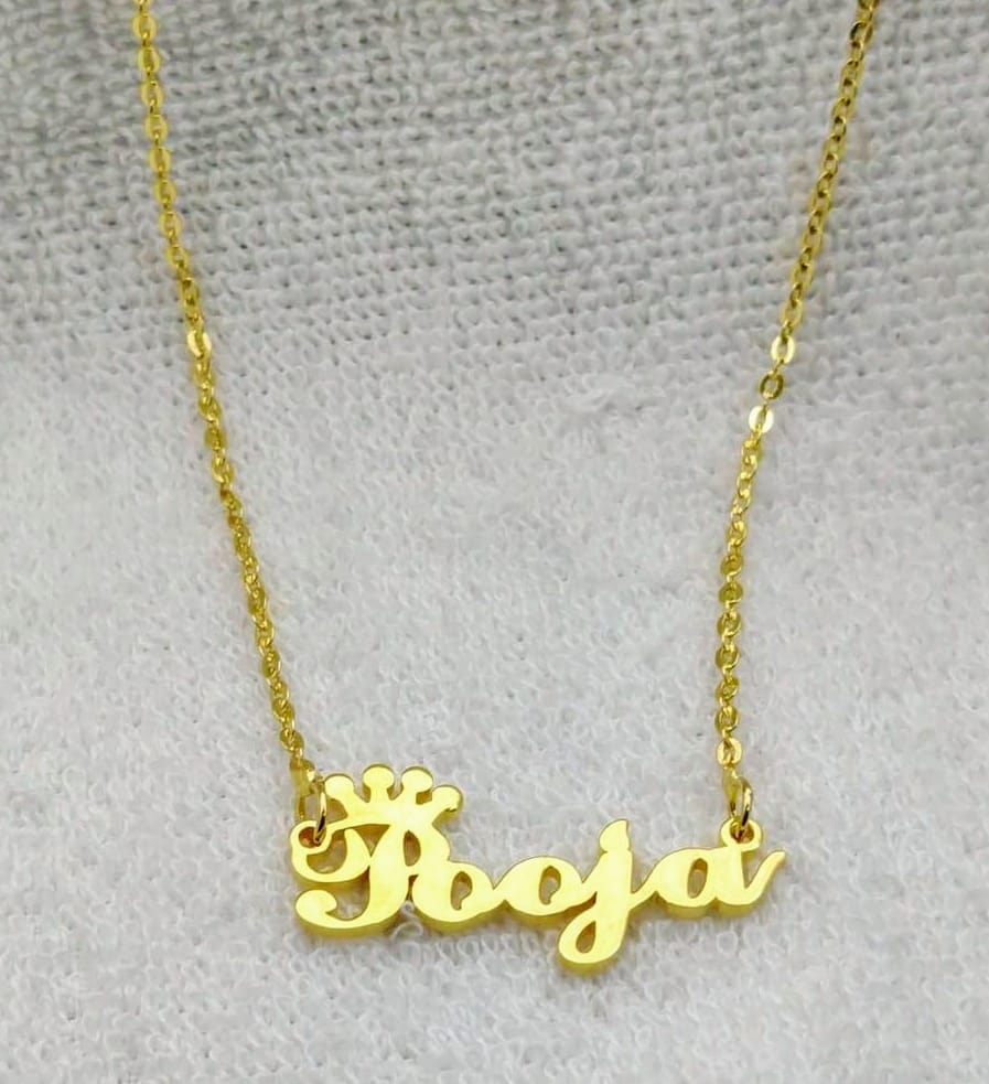 Kalung Nama Sendiri Anti Karat 