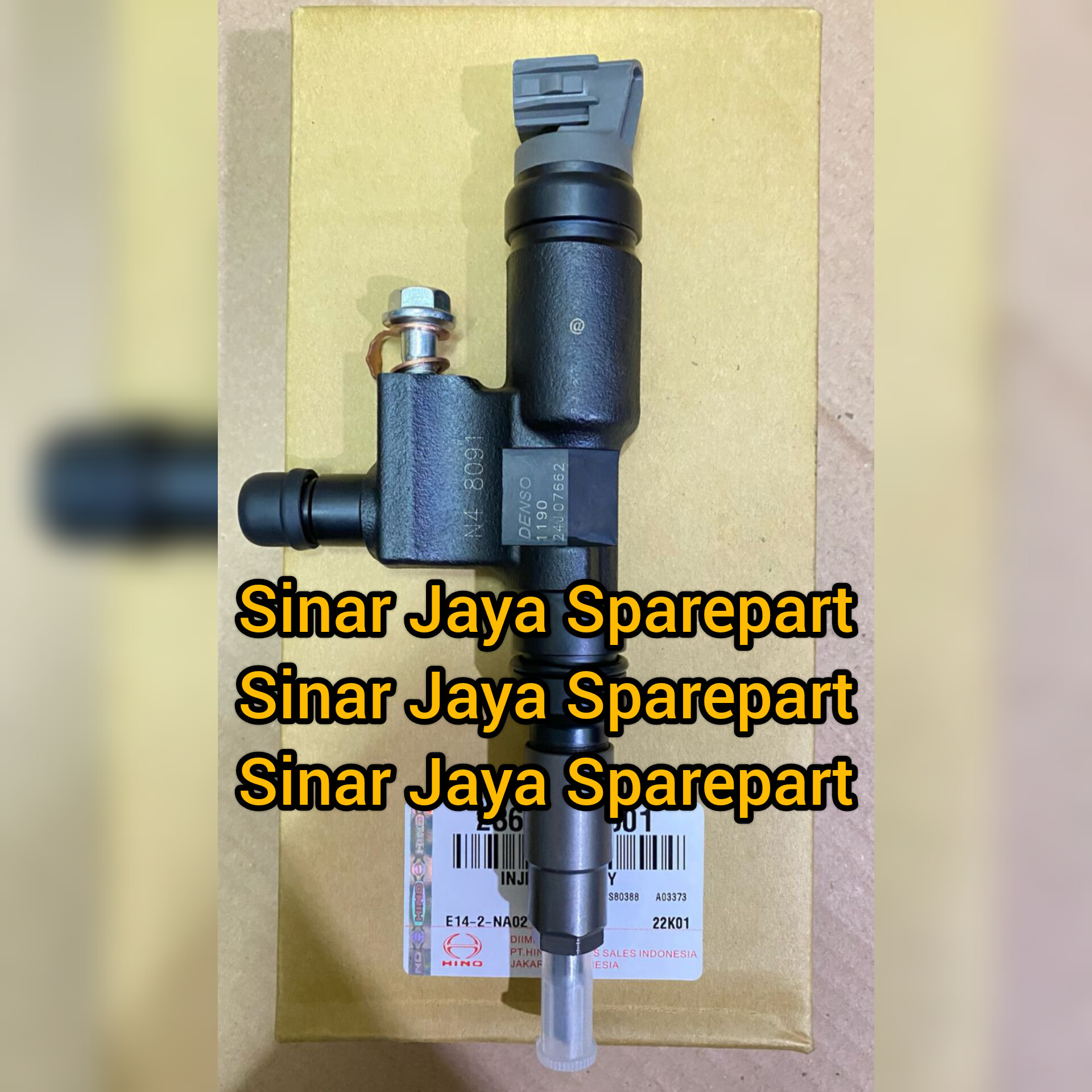 Nozzle injector/injector nozzle Hilux 3000cc 3.0cc 23670-0l050/23670-09330 Harga 6,250,000 rupiah*Gratis Ongkir