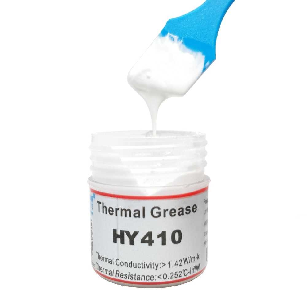 Halnziue Thermal Paste CPU Heatsink Silicone Compound Conductive Grease 10g - Gray Harga 5,600 rupiah*Gratis Ongkir