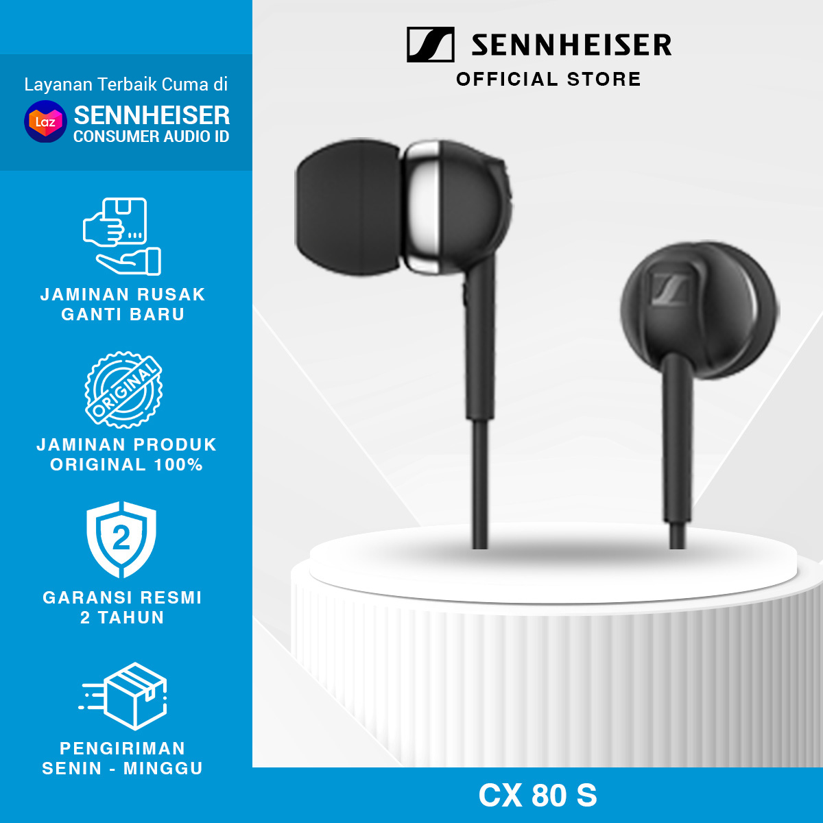 Beli Sennheiser Cx 600 Bt Online Harga Terbaik Lazada Indonesia