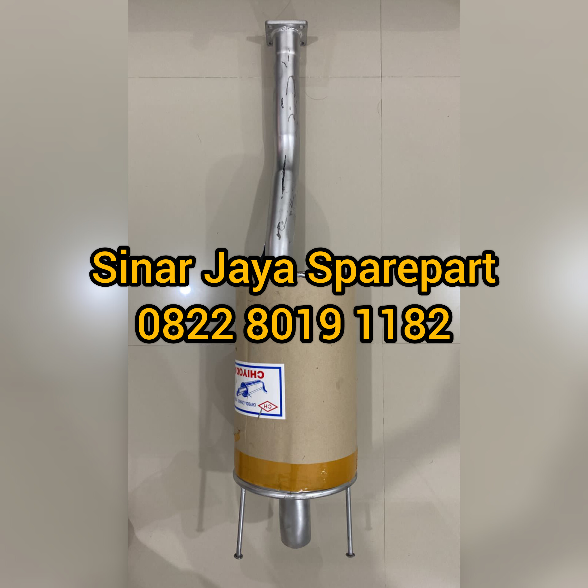 Tabung Knalpot Toyota Dyna 130HT 130XT 130LT Hino Dutro 130HT 130HD 130MD 17403-0W020 - Jenama CHIYODA Harga 950,000 Ringgit*Penghantaran Percuma