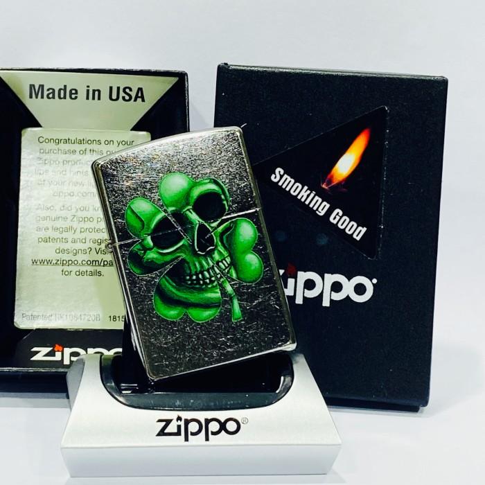 ZIPPO 49260 LUCKY SKULL - GHOSTORE7 Harga  468,000 Ringgit*Penghantaran Percuma
