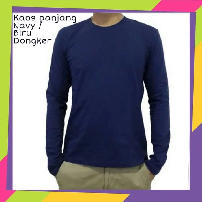 baju navy polos