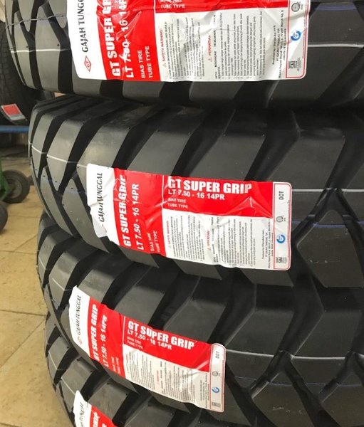 GT SUPER GRIP 7.50-16 14PR BAN LUAR TRUK Cold Diesel BUS 750 16 BIAS Harga  1,848,750 Ringgit*Penghantaran Percuma