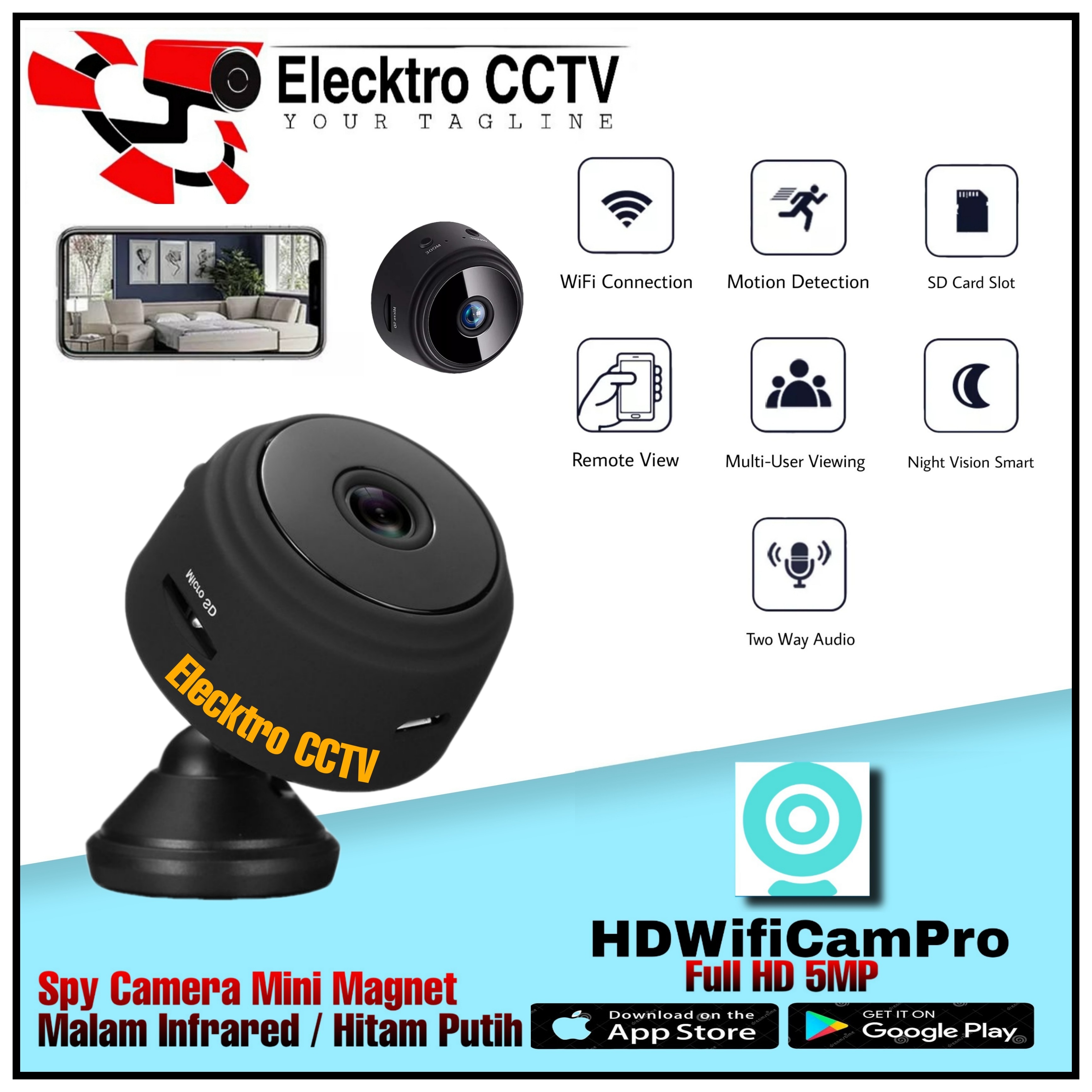 hdwificampro motion detection